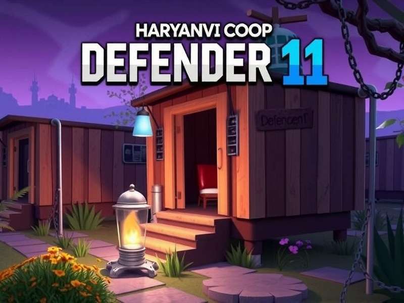 Haryanvi Coop Defender 11 Game Cover Haryanvi Coop Defender 11 Game Cover